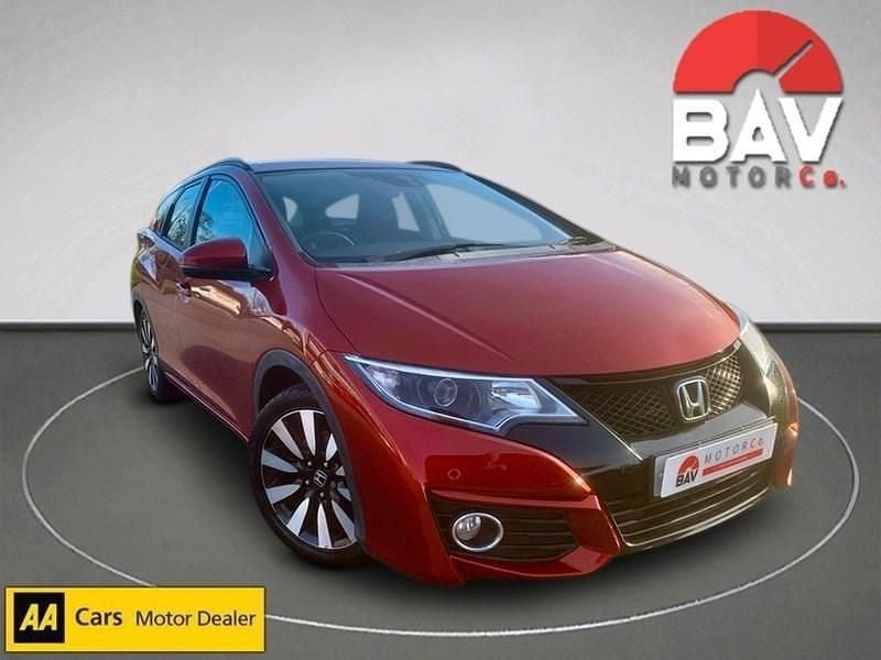 Red Used 2018 Honda Civic SE Plus Estate | £6,795 (Super price) - Image 1/1