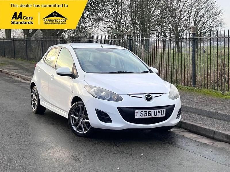White Used 2012 Mazda 2 Hatchback | £2,995 (Good price) - Image 1/4