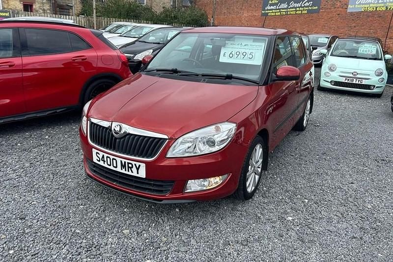 Red Used 2014 Skoda Fabia Elegance Hatchback | £6,995 (Good price) - Image 1/1