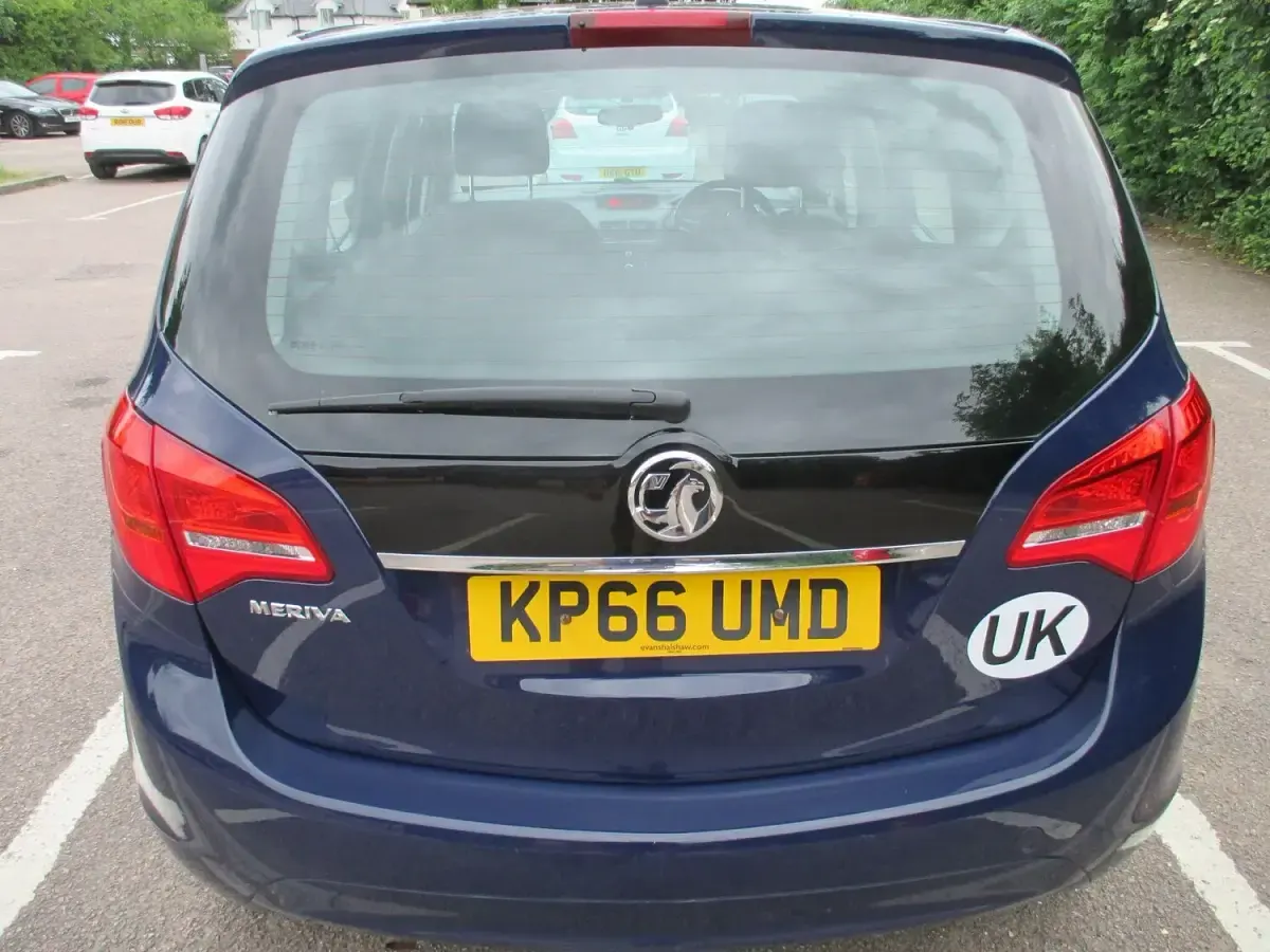 Used Vauxhall Meriva 2016 Blue MPV