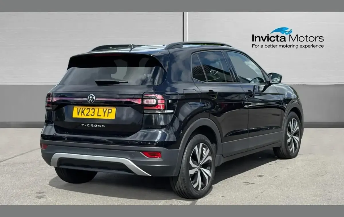 Gebraucht VW T-Cross Black Edition 115 PS (84 kW) 2023 Schwarz SUV