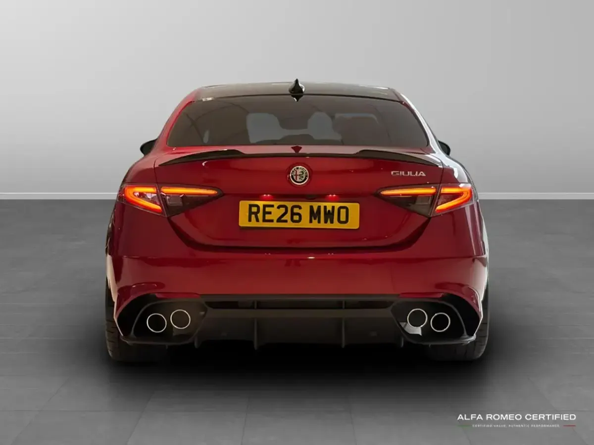 New Alfa Romeo Giulia Quadrifoglio 511 HP (375 kW) 2026 Red Sedan