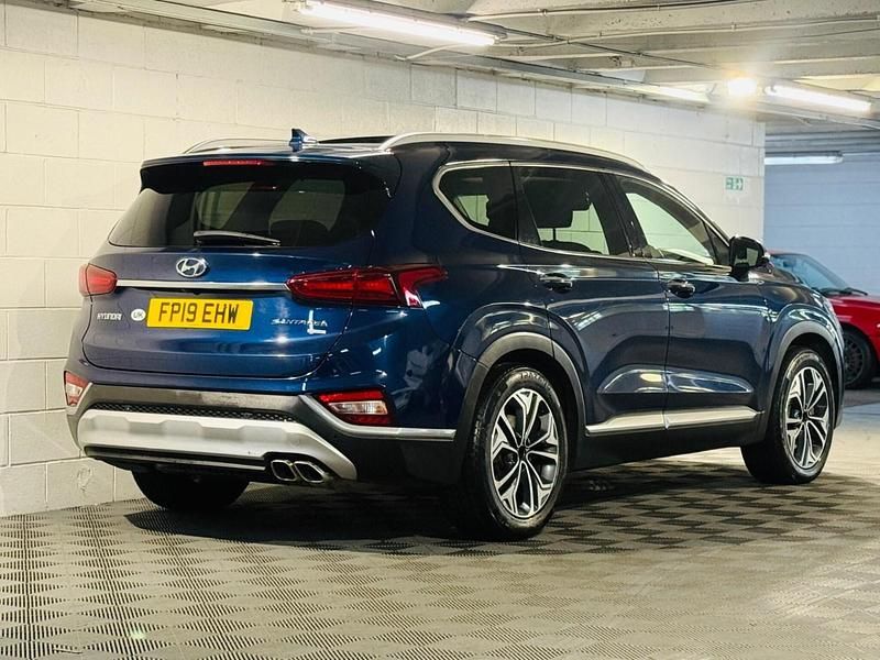Used Hyundai Santa Fe Premium SE 2019 Blue SUV