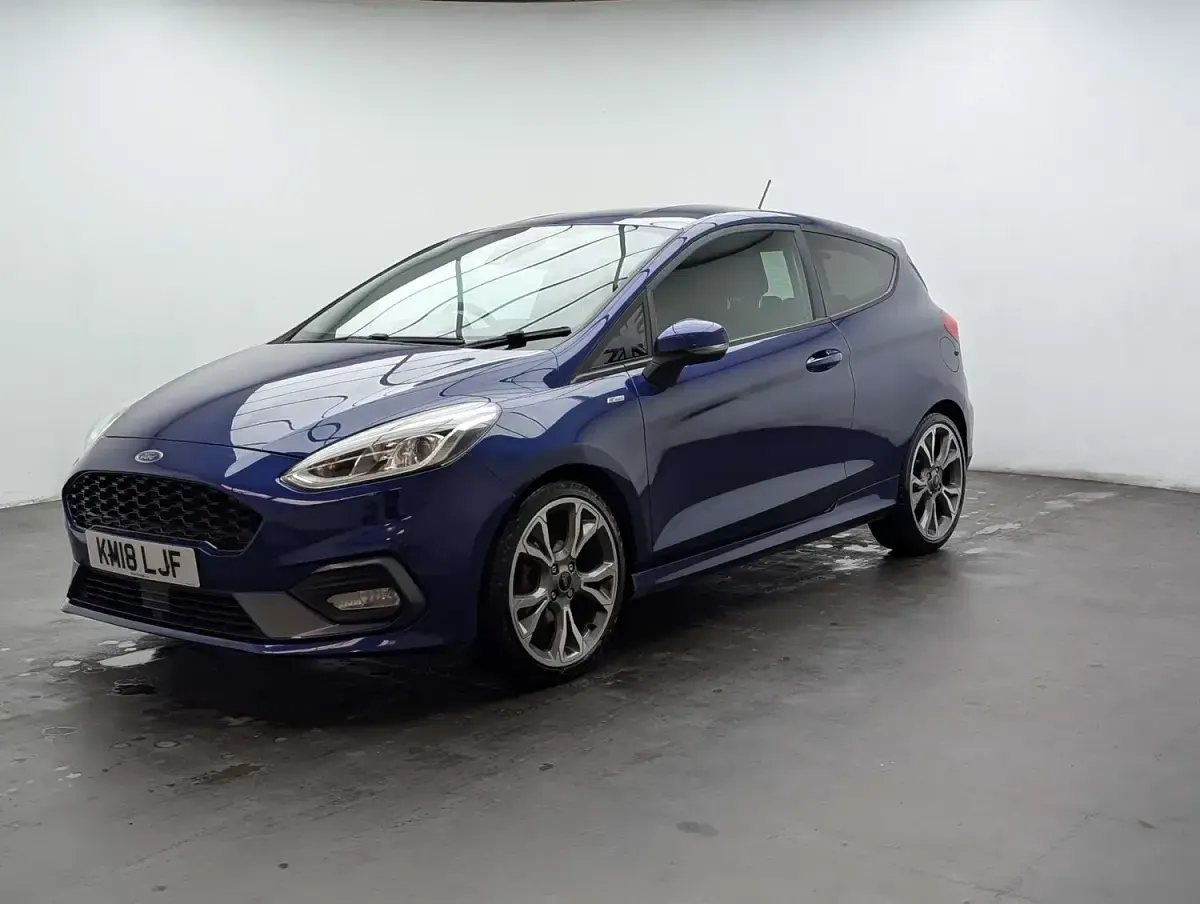 Used Ford Fiesta ST-Line 2018 Blue Hatchback