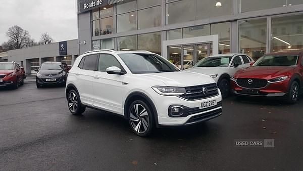 Used VW T-Cross R-line 2021 White SUV