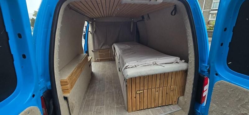 Used VW Caddy Maxi 102 HP (75 kW) 2013 Blue MPV