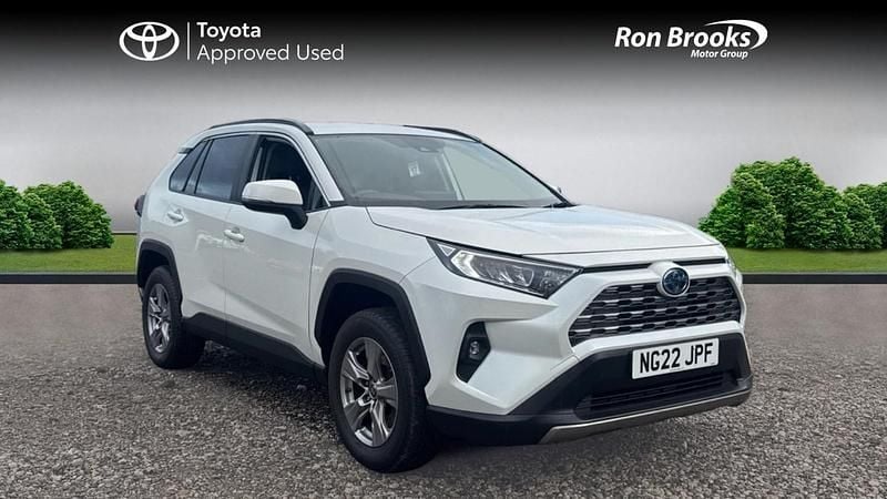White Used 2022 Toyota RAV4 Hybrid SUV | £24,400 (Super price) - Image 1/4