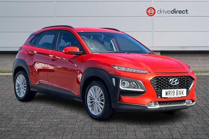 Used Hyundai Kona SE 2019 Orange SUV