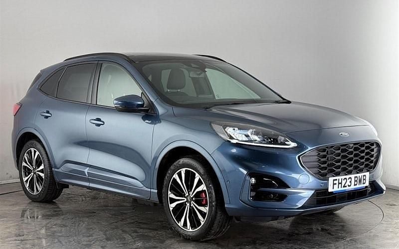 Blue Used 2023 Ford Kuga ST-Line X SUV | £21,850 (Good price) - Image 1/3