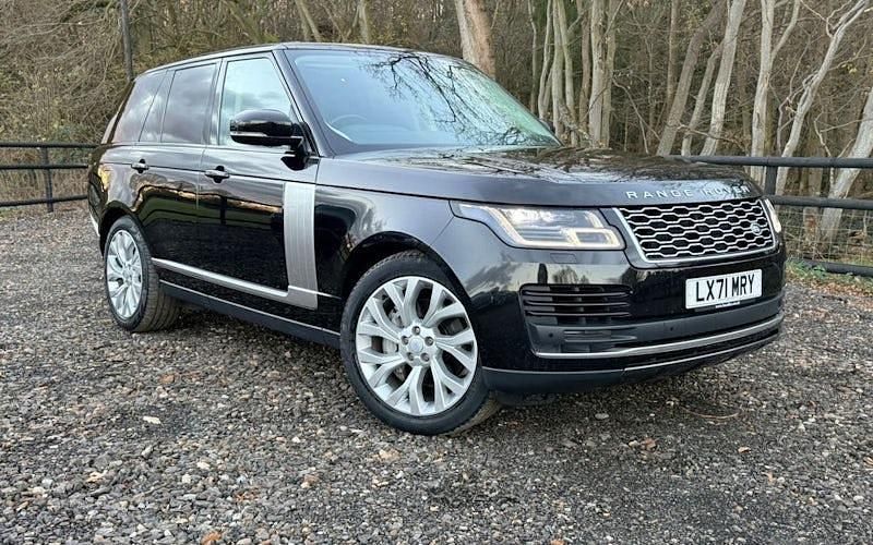 Black Used 2021 Land Rover Range Rover SUV | £45,990 (Expensive) - Image 1/4