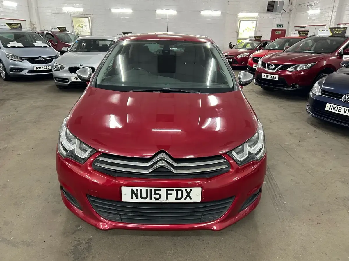 Used Citroën C4 Flair 2015 Red Hatchback