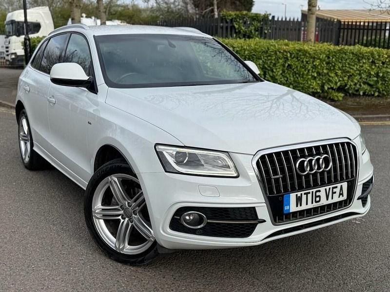Used Audi Q5 S-line plus 190 HP (139 kW) 2016 White SUV