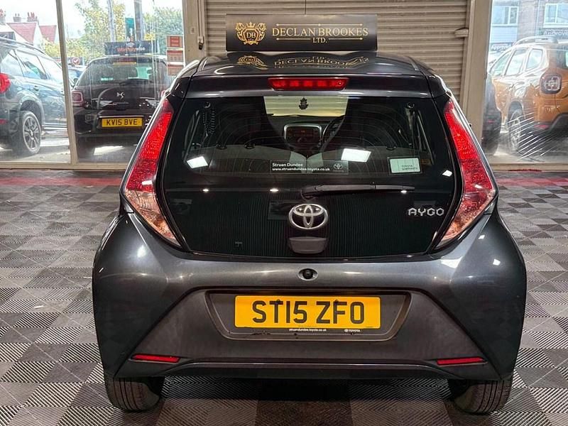 Used Toyota Aygo X-play 69 HP (50 kW) 2015 Grey Hatchback