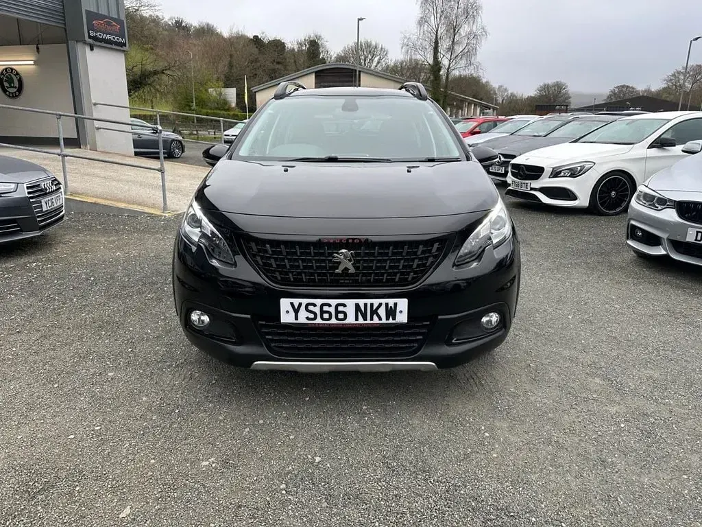 Used Peugeot 2008 GT-line 120 HP (88 kW) 2017 Black SUV
