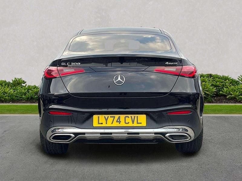 Used Mercedes GLC300e AMG line 2024 Black Coupe
