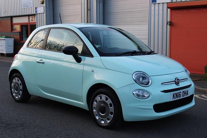 Used Fiat 500 Pop 69 HP (50 kW) 2015 Green Hatchback