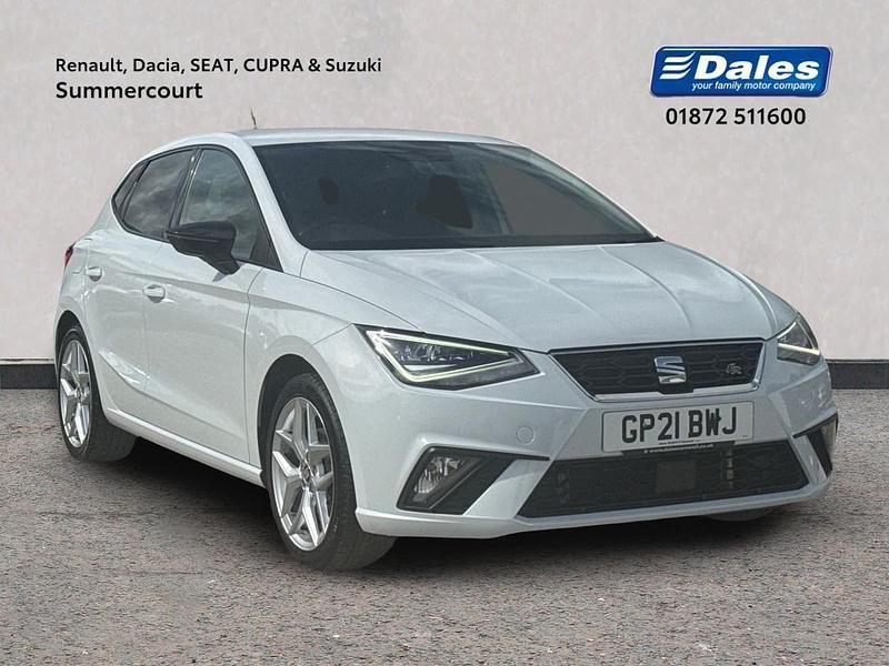 White Used 2021 Seat Ibiza FR Hatchback | £13,500 (A bit pricey) - Image 1/4