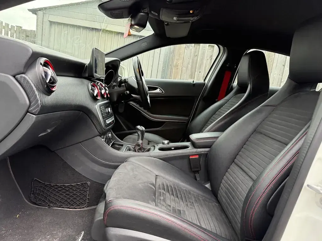 Used Mercedes A250 AMG 2016 White Hatchback