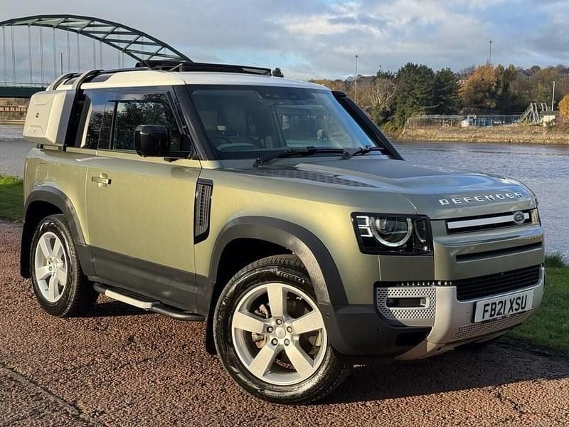Green Used 2021 Land Rover Defender First Edition SUV | £42,999 (Good price) - Image 1/4