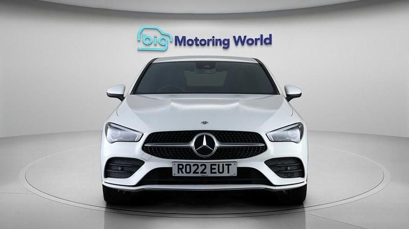 Used Mercedes CLA250e AMG line 218 HP (160 kW) 2022 White Sedan