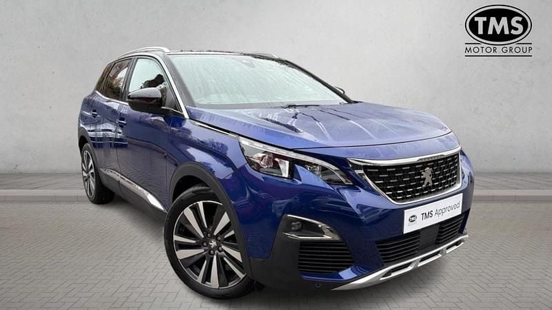 Blue Used 2019 Peugeot 3008 Premium Hatchback | £12,580 (Good price) - Image 1/4