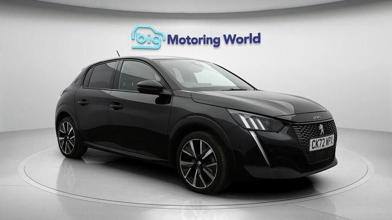 Used Peugeot 208 GT 102 HP (75 kW) 2022 Black Hatchback