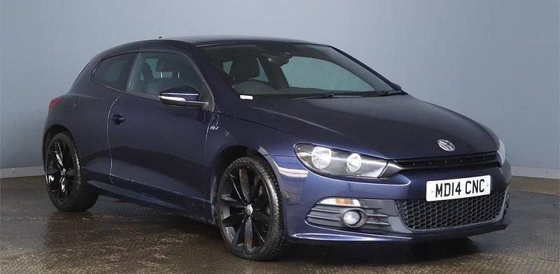 Blue Used 2014 VW Scirocco R-line Coupe | £6,990 (Good price) - Image 1/4