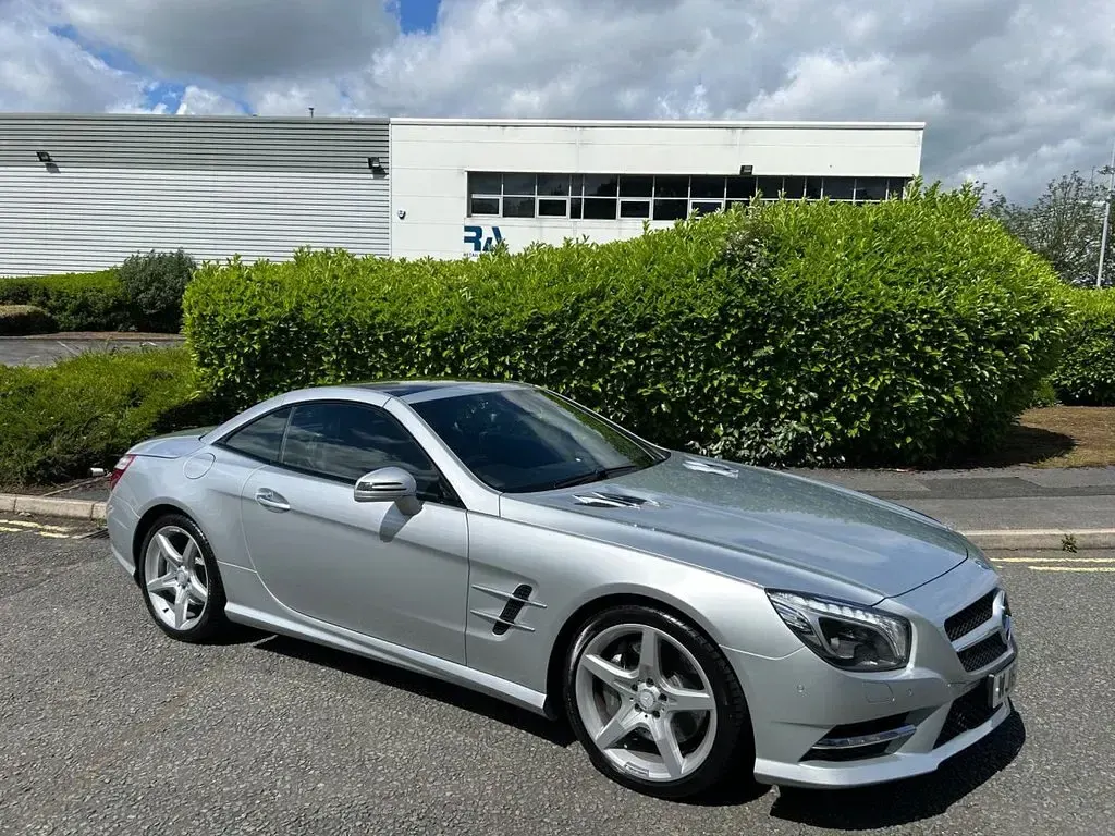 Used Mercedes SL350 2013 Silver Cabriolet