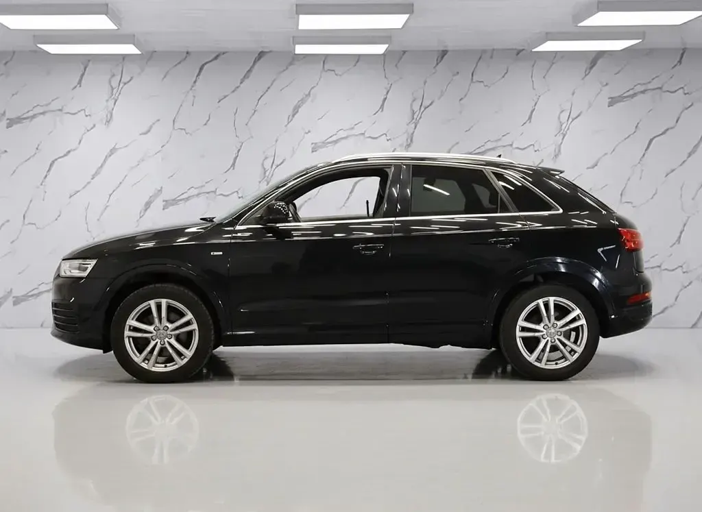 Used Audi Q3 S-Line 150 HP (110 kW) 2015 Black SUV