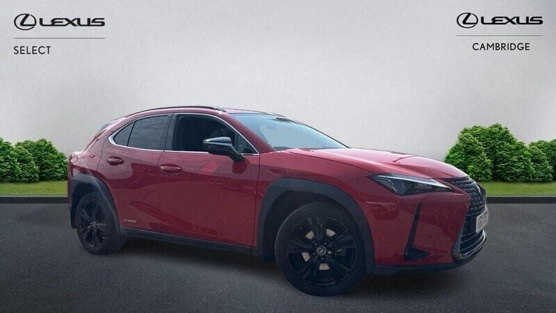 Red Used 2021 Lexus UX Sport Line SUV | £19,250 (Good price) - Image 1/4
