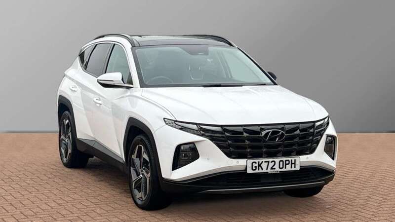 White Used 2022 Hyundai Tucson Ultimate SUV | £25,973 (Fair price) - Image 1/4