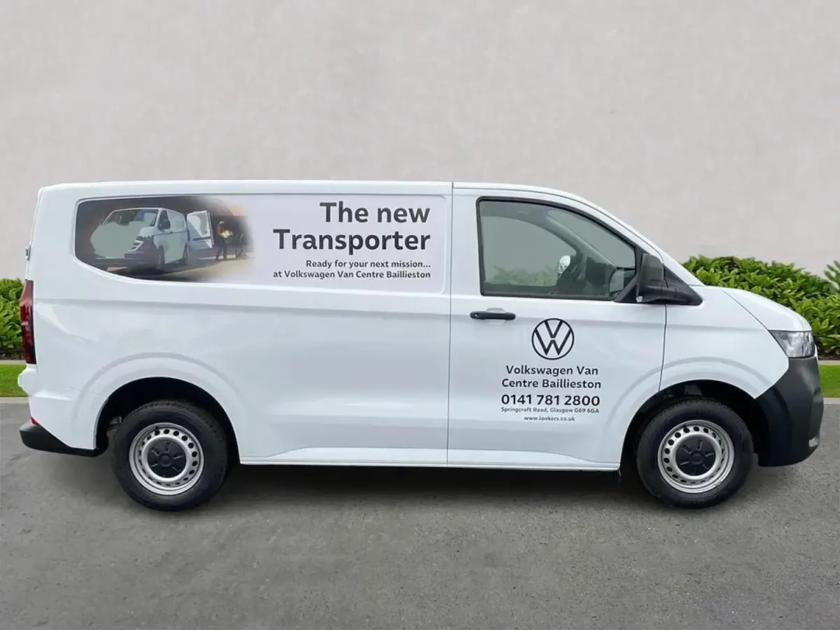 New VW Transporter 2025 White Van