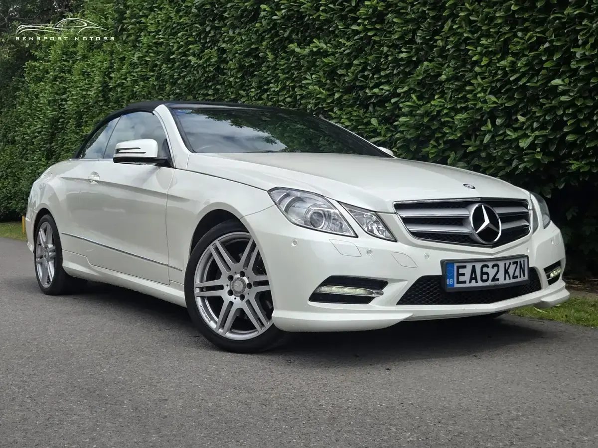 Used Mercedes E350 265 HP (194 kW) 2012 White Cabriolet
