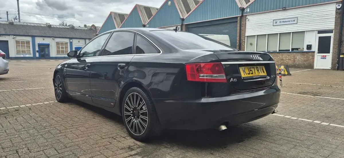 Used Audi A6 S-Line 180 HP (132 kW) 2007 Black Sedan