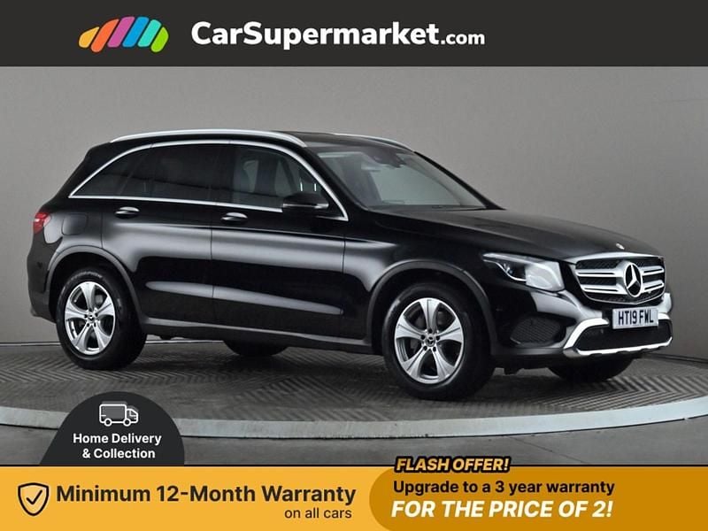 Black Used 2019 Mercedes GLC220 SUV | £17,697 (Good price) - Image 1/3