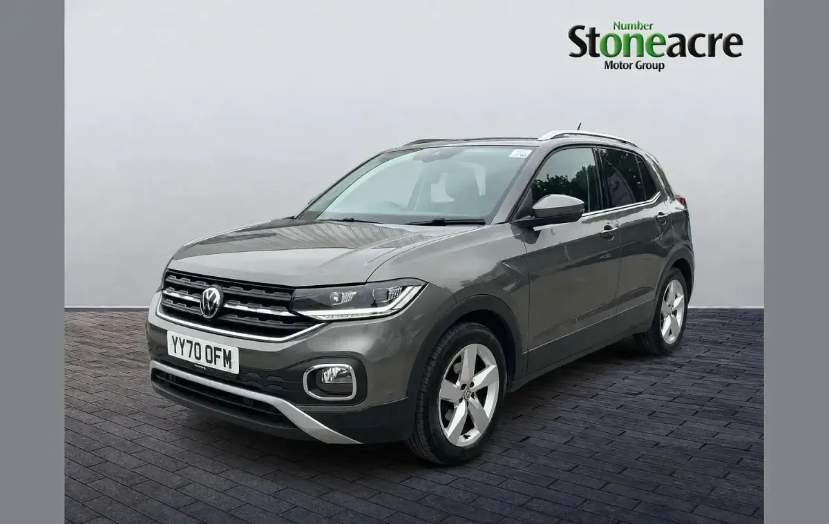Used VW T-Cross SEL 113 HP (83 kW) 2020 Grey SUV