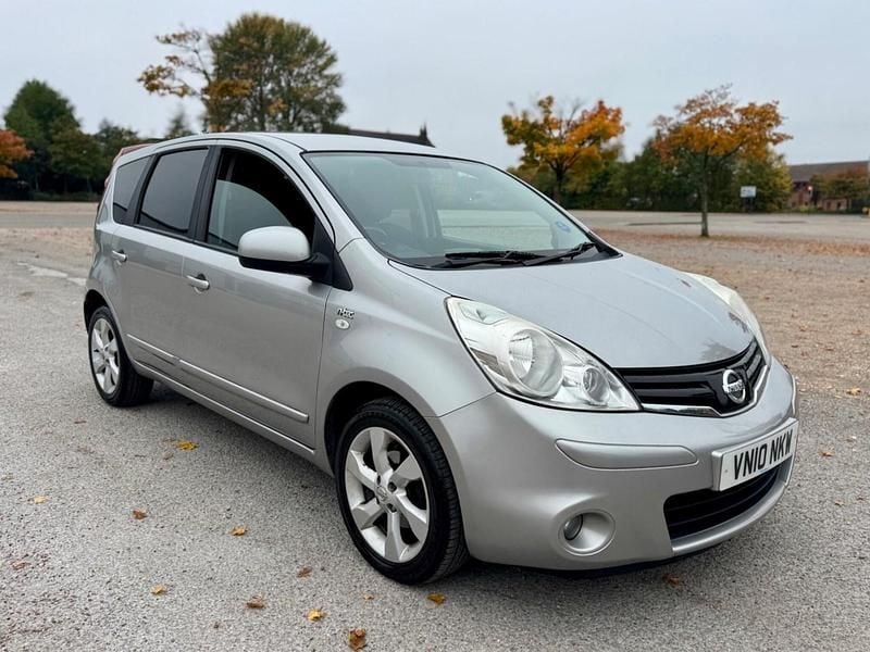 Silver Used 2010 Nissan Note N-TEC MPV | £1,295 (Good price) - Image 1/4