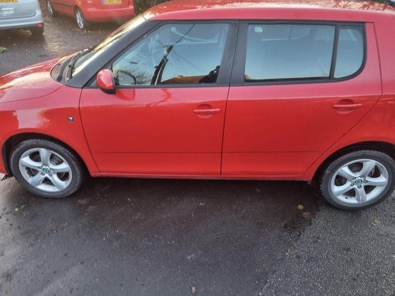 Used Skoda Fabia SE 2012 Red Hatchback