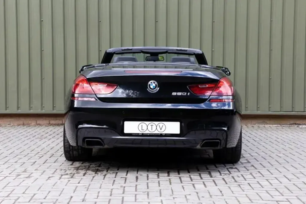 Used BMW 650 Cabriolet M Sport 2018 Black Cabriolet