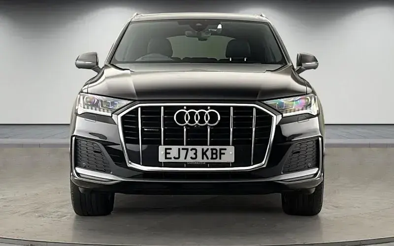 Used Audi Q7 Black Edition 286 HP (210 kW) 2023 Mythos black metallic/mythos black metallic SUV