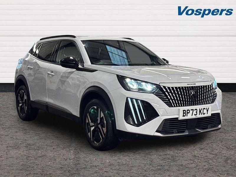 White Used 2024 Peugeot 2008 Allure SUV | £17,257 (Fair price) - Image 1/3