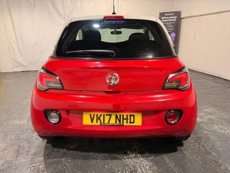 Used Vauxhall Adam Glam 100 HP (73 kW) 2017 Red Hatchback