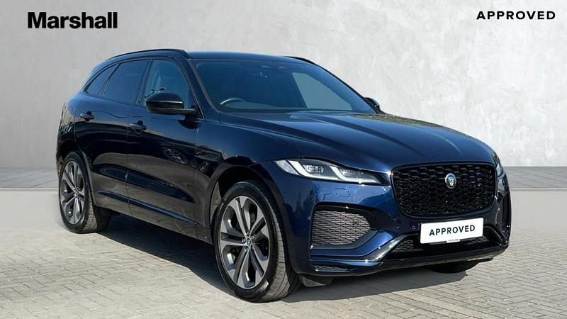 Used Jaguar F-Pace R-Dynamic 300 HP (220 kW) 2024 Portofino blue SUV