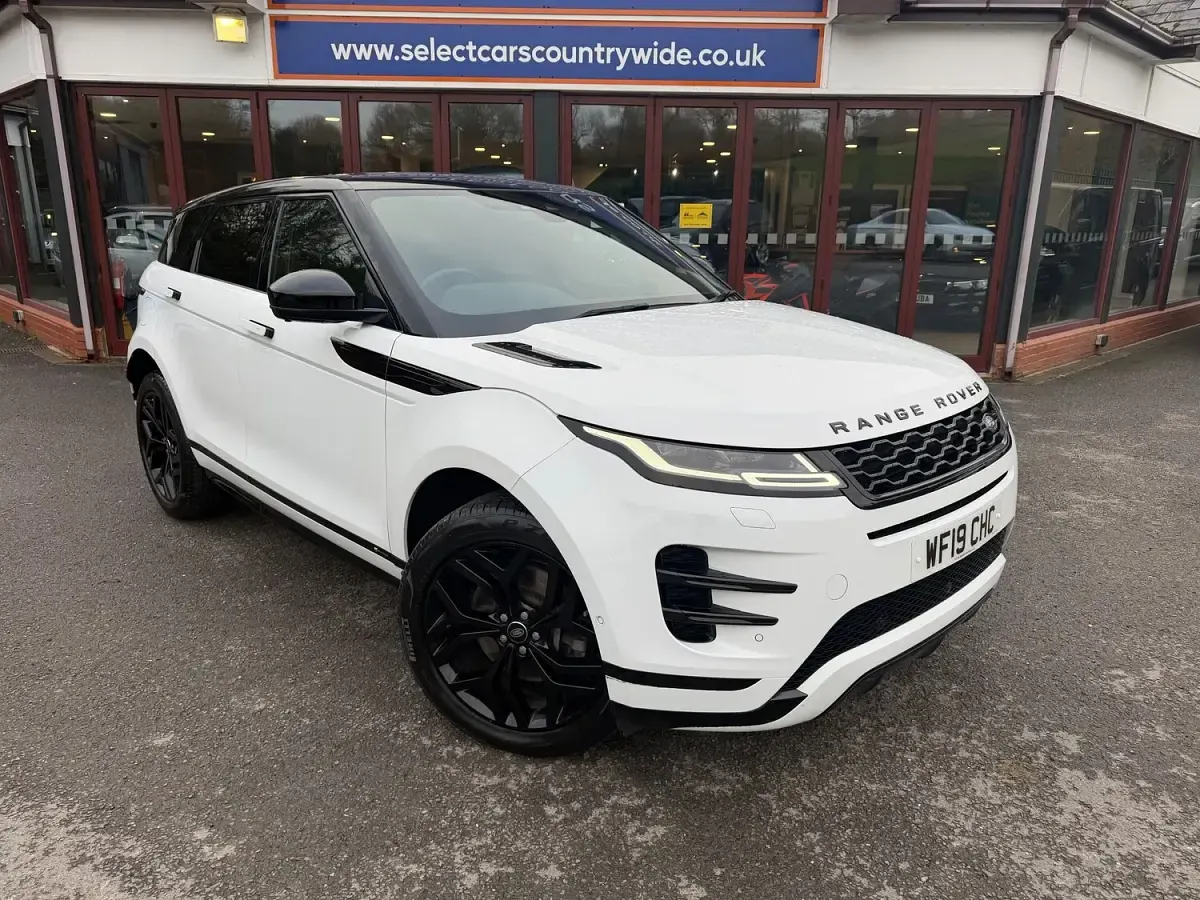 Used Land Rover Range Rover evoque R-Dynamic 249 HP (183 kW) 2019 White SUV
