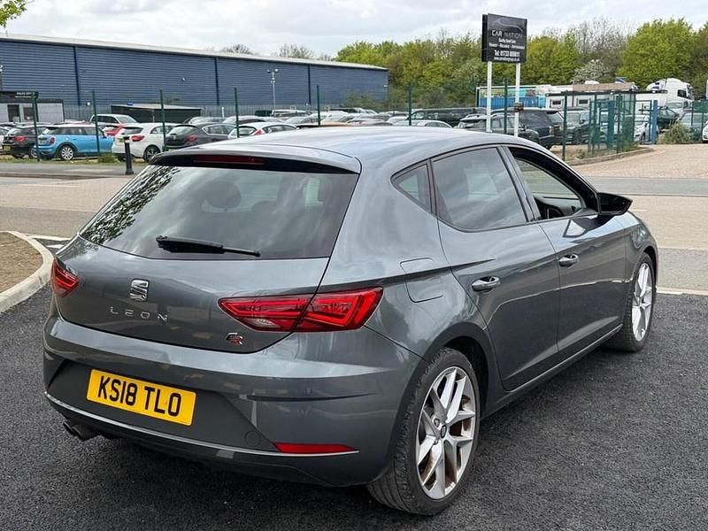 Used Seat Leon FR 125 HP (91 kW) 2018 Grey Hatchback