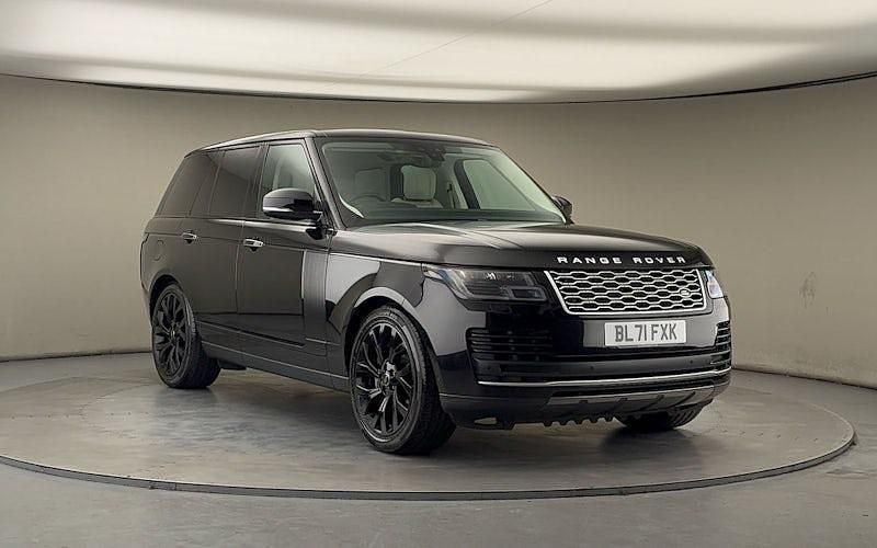 Used Land Rover Range Rover Vogue SE 400 HP (294 kW) 2020 Santorini black SUV
