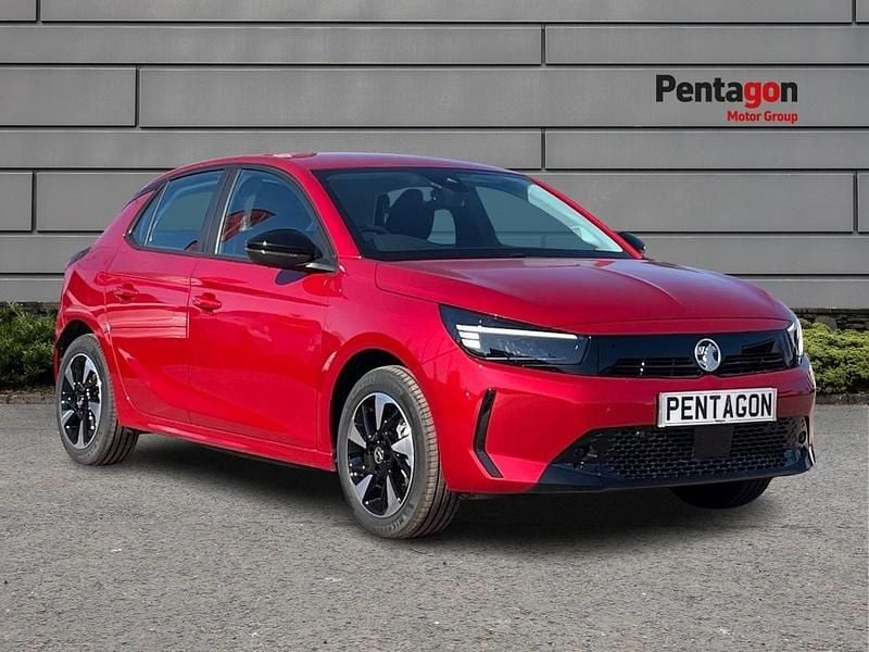 Crimson red New 2025 Vauxhall Corsa-e Design Edition Hatchback | £15,990 (Super price) - Image 1/4