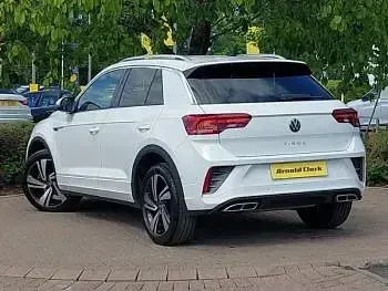Used VW T-Roc R-line 150 HP (110 kW) 2023 White SUV