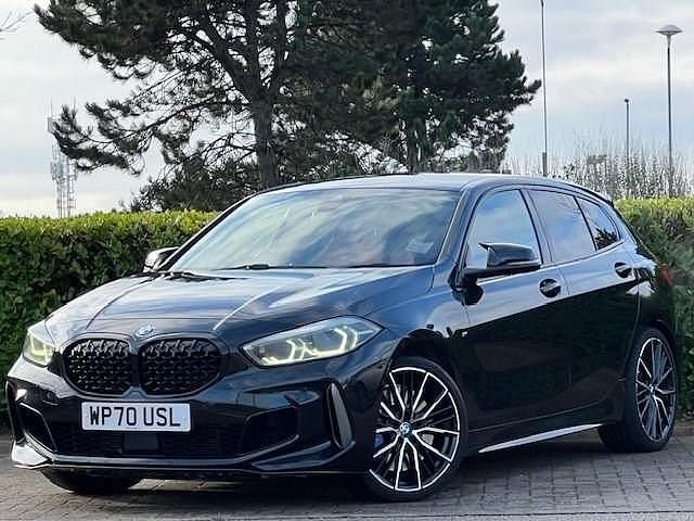 Black Used 2020 BMW M135 Comfort Edition Hatchback | £25,495 (Fair price) - Image 1/4