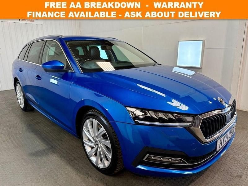 Blue Used 2021 Skoda Octavia SE L Estate | £15,695 (Fair price) - Image 1/4